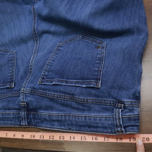 Kut From The Kloth Capri Jeans Womens 14W Blue Weekend Classic Comfort Travel - Picture 10 of 16